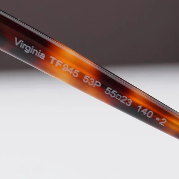 Tom Ford Virginia FT0945 53P Cat Eye Sunglasses - Havana  display picture 2